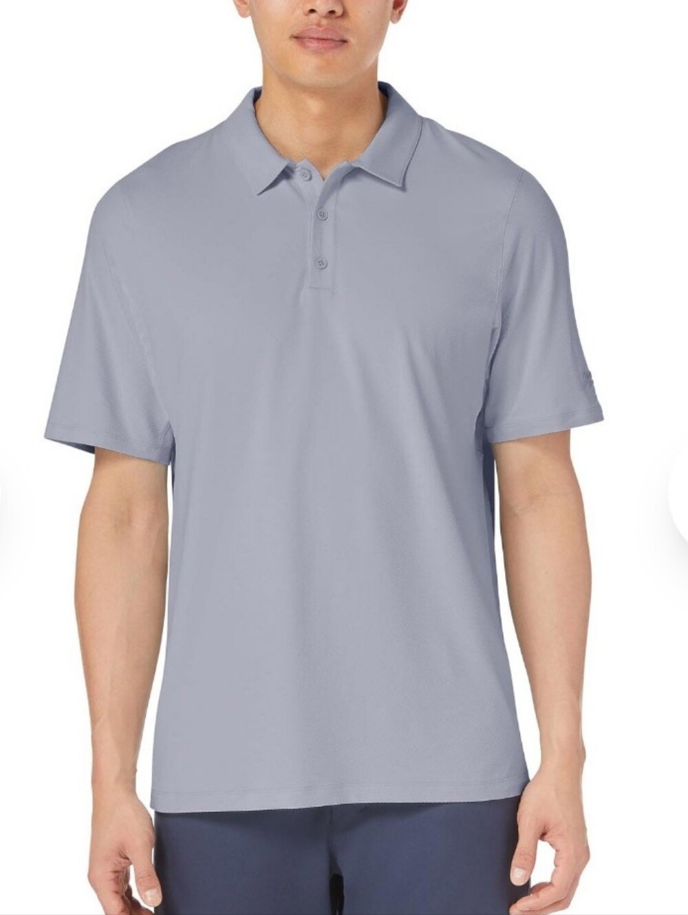 Men's Short Sleeve Performance Polo - Kirkland Signature - Grey - XXL
